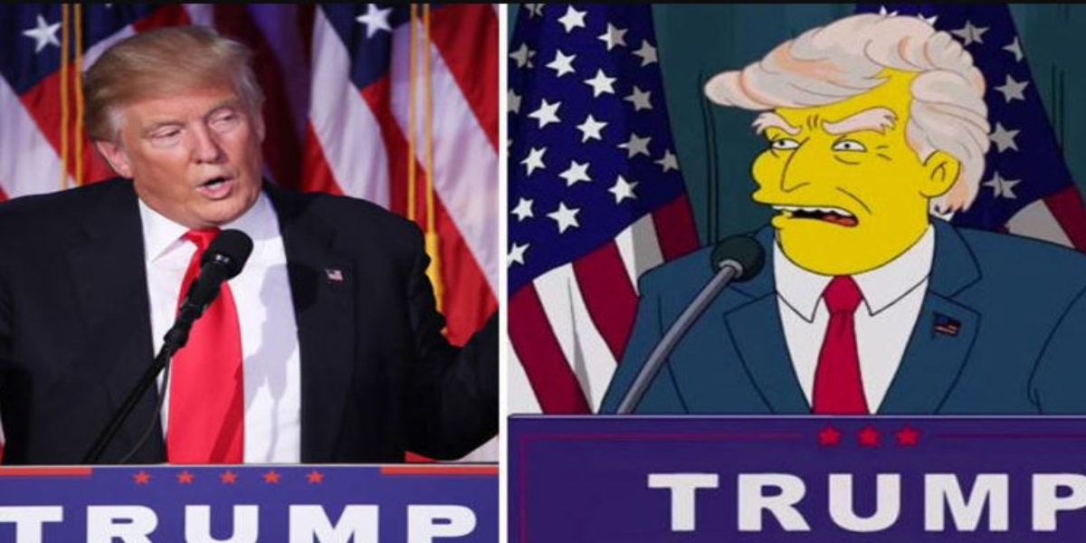 Trump The Simpsons