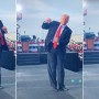 Watch: Donald Trump’s dance moves break the internet