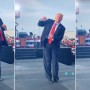 Watch: Donald Trump’s dance moves break the internet