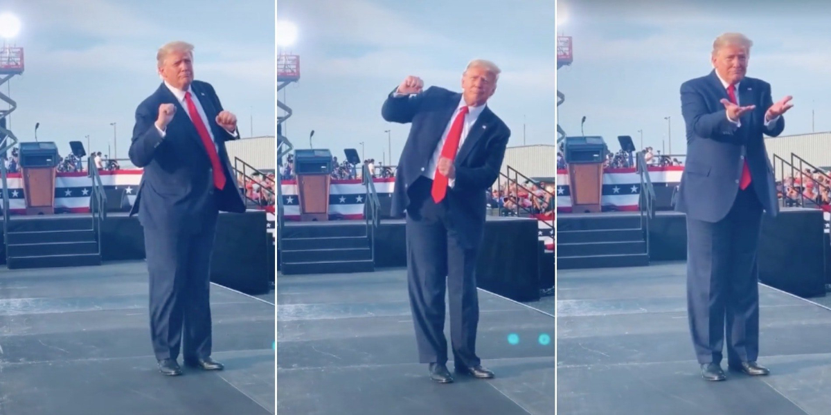 Trump dance moves