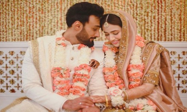 Umair Jaswal and Sana Javed tied the knot