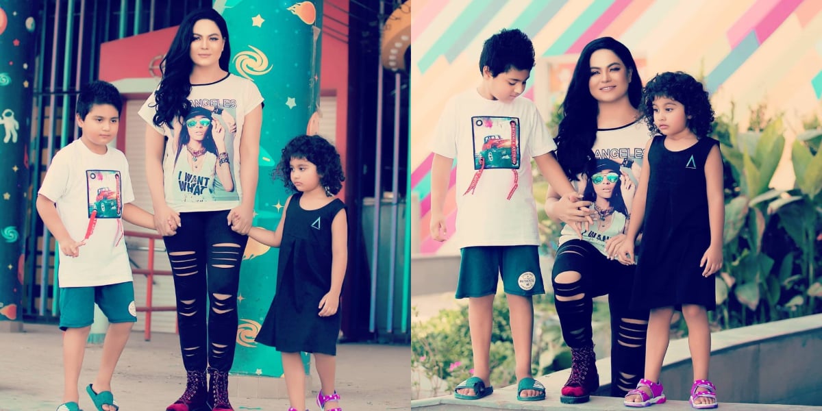 Veena Malik children