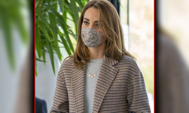 Kate Middleton looks elegant as she visits Derby University