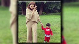 Sania Mirza takes perfect afternoon walk with son Izhaan
