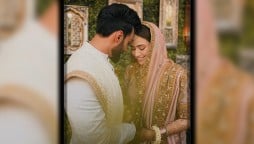 Sana Javed and Umair Jaswal nikkah