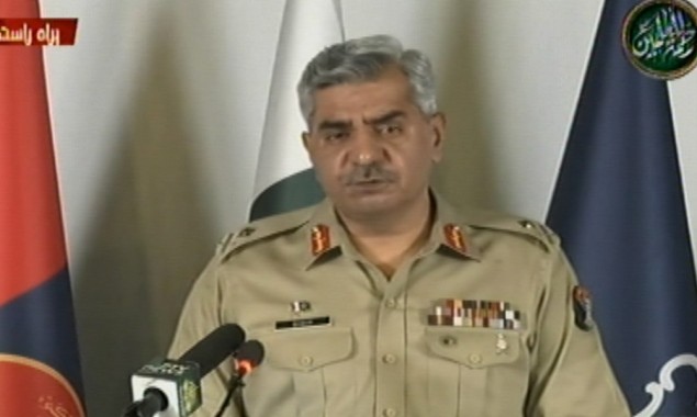 DG ISPR Major General Babar Iftikhar addresses media