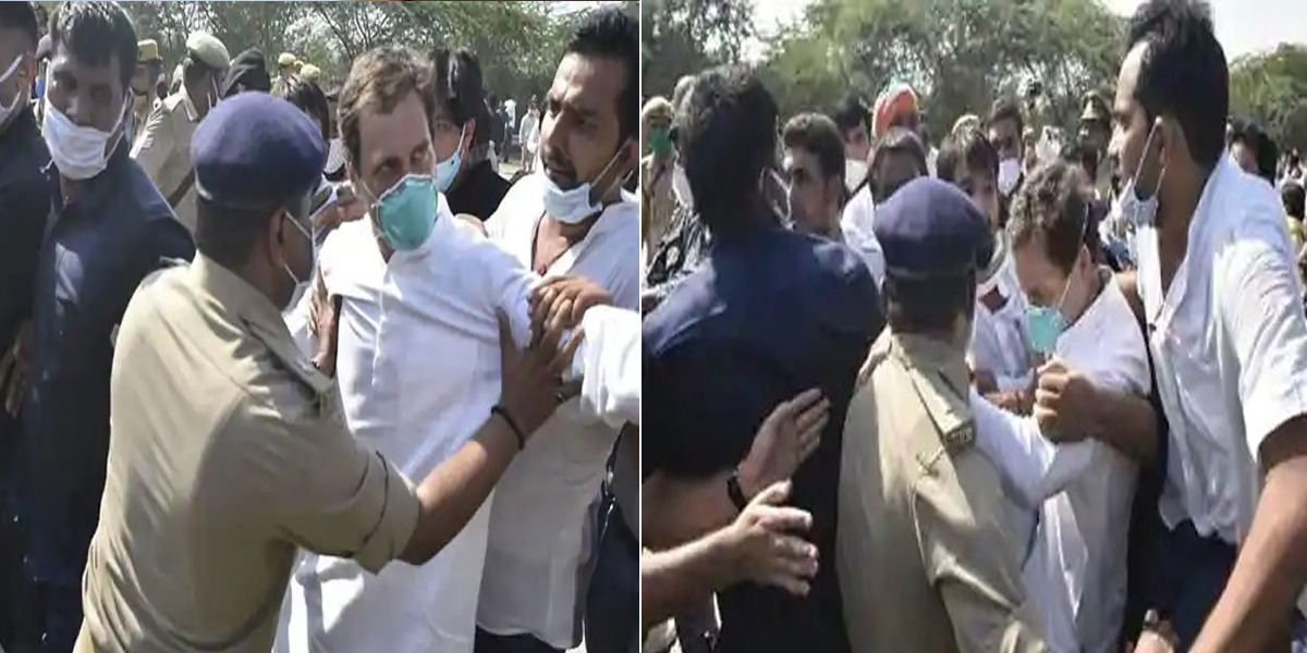 Rahul Gandhi Arrested On His Way To Visit Gang Rape Victim's Family