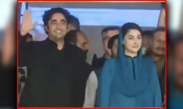 PDM Gujranwala Jalsa: Maryam, Bilawal Share Same Stage