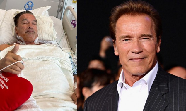 Arnold Schwarzenegger involved in a multi-vehicle accident