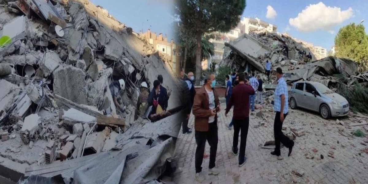 Powerful Earthquake Shakes Buildings In Turkey