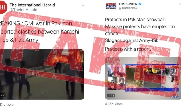 Indian Media Faces Humiliation Over False Claims Of ‘Civil War’ In Pakistan