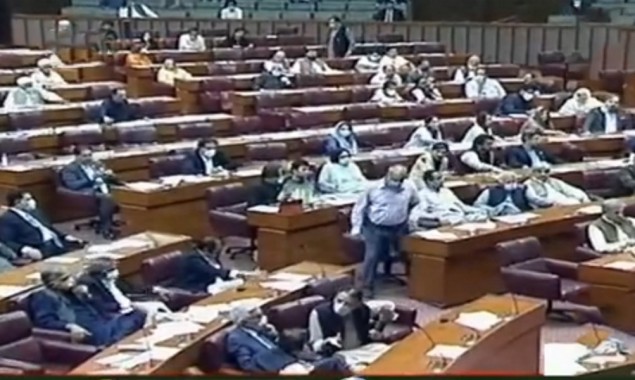 NA Session: 3 Bills Including CPEC Authority Passed Amid Opposition Protest