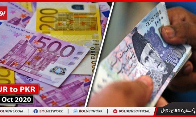 EUR TO PKR, 14 Oct 2020: Today’s EURO Rate in Pakistan Rupee