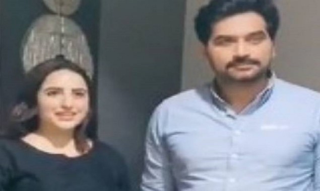 Viral: Hareem Shah spotted posing with star Humayun Saeed