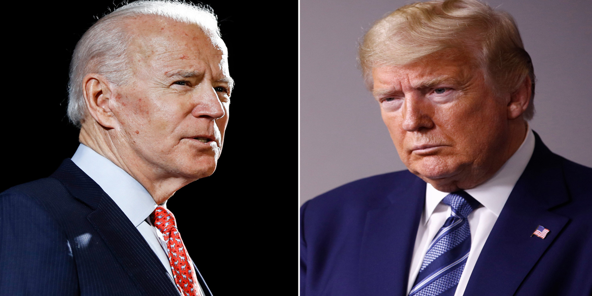 Trump and Biden