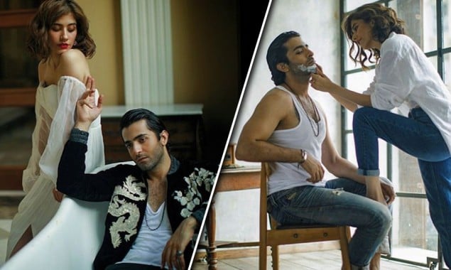 Syra Yousuf and Sheheryar Munawar’s bold photoshoot goes viral