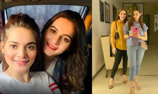 Minal Khan celebrating birthday; misses her twin Aiman as she is out for vacations