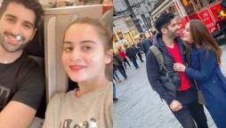 Pictures: Aiman Khan and Muneeb Butt are having the time of their lives