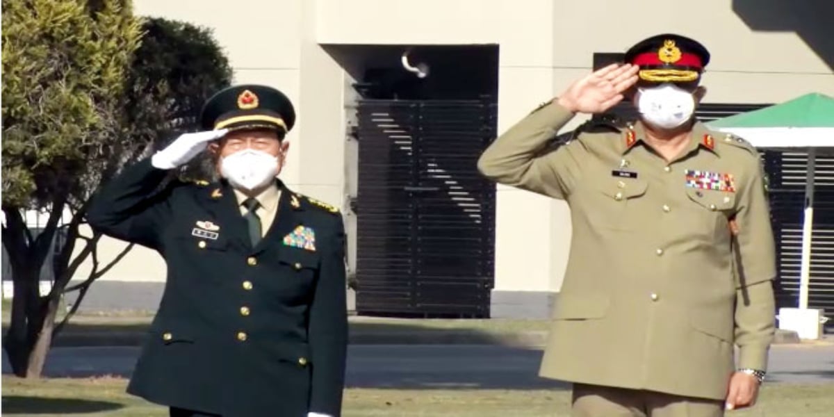 COAS meets China Defence Minister