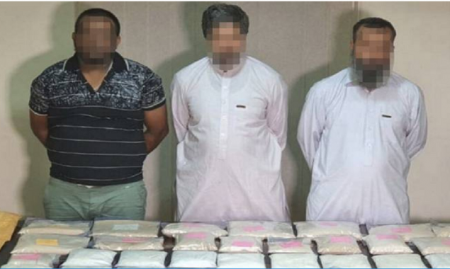 Three arrested in Abu Dhabi for promoting 45kg drugs
