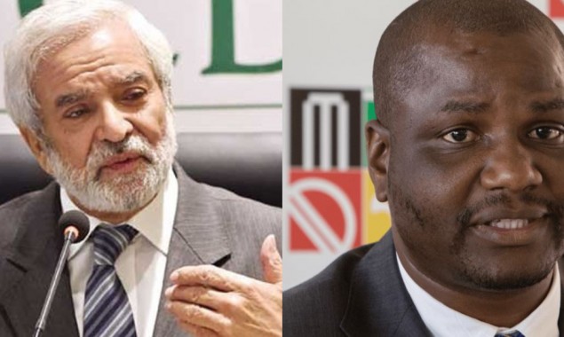 Ehsan Mani and Zimbabwe Chairman