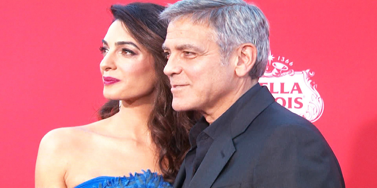 George and Amal Clooney