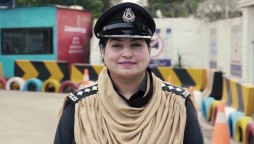 DSP Aneela Naz appointed first female traffic police officer in KP
