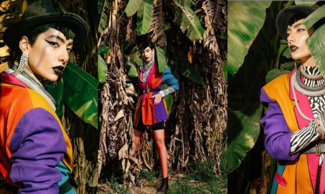 Eman Suleman sets social media on fire with new funky pictures