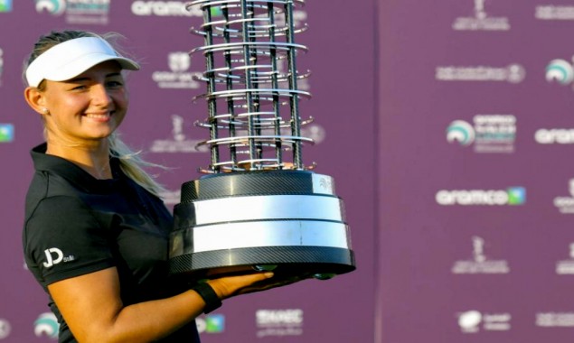Emily Kristine wins first ever women’s golf tournament in Saudi Arabia