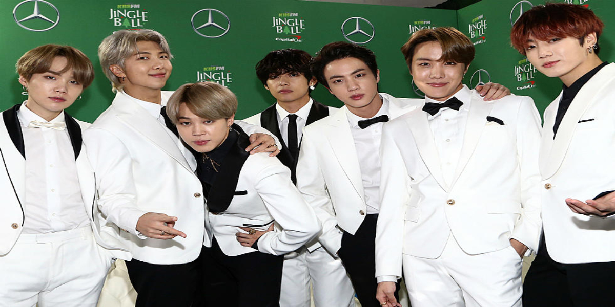 BTS world's best-selling artists