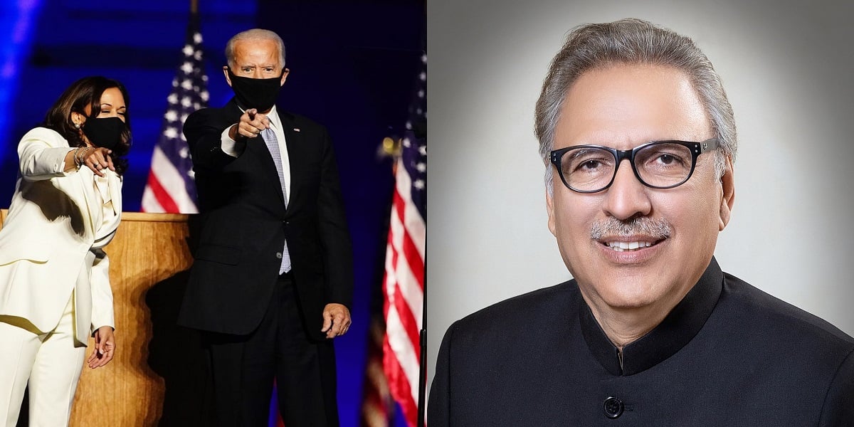 Joe Biden Arif Alvi