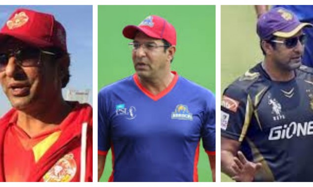 Wasim Akram is now two time winner of PSL and IPL as Coach