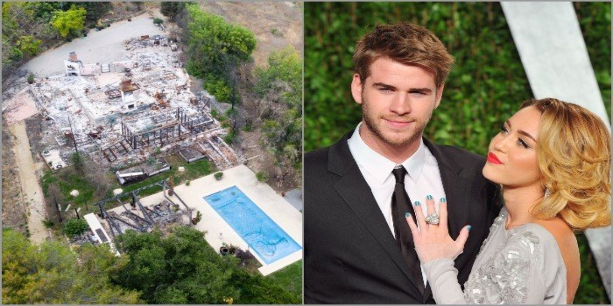Liam Hemsworth and Miley Cyrus