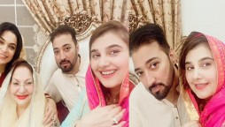 Javeria Saud hosted Mehfil e Milaad at her place, celebrities joined her