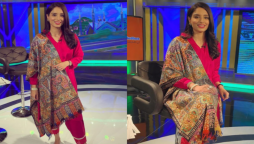 Zainab Abbas’ classy shawl was one of the PSL Finale highlights