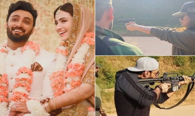 My Husband introduced me to firearms and self defense, says Sana Javed