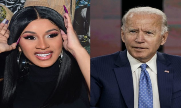 Rapper Cardi B Endorses Joe Biden on Social Media