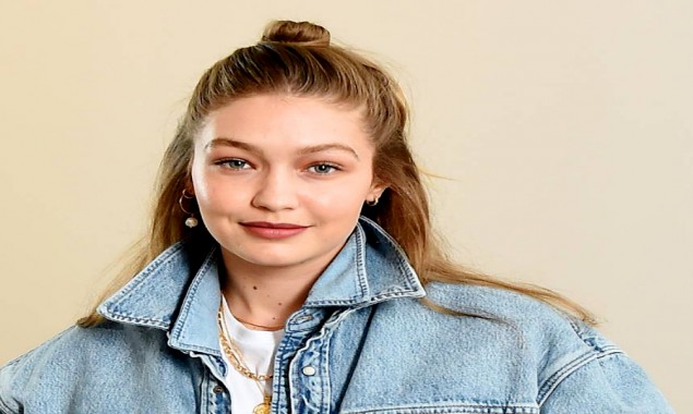 Gigi Hadid gets set for ‘The Crown’ binge-watch