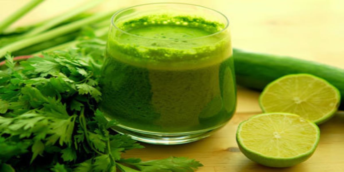 Coriander And Lemon Juice