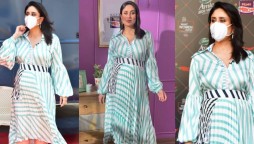 Kareena Kapoor slays in maternity stylish outfits revealing her baby bump