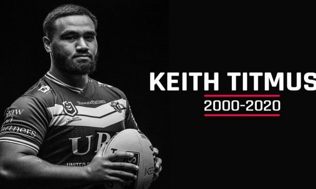 Rising star Keith Titmuss passes way at 20; NRL mourns his demise