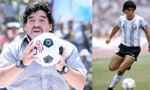 Diego Maradona, the iconic football legend, passes away aged 60