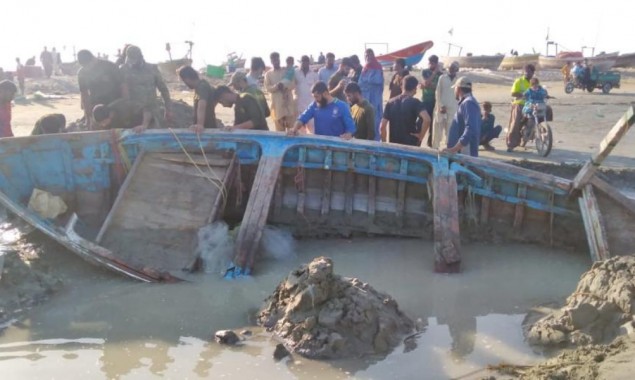 Pakistan Navy rescue work