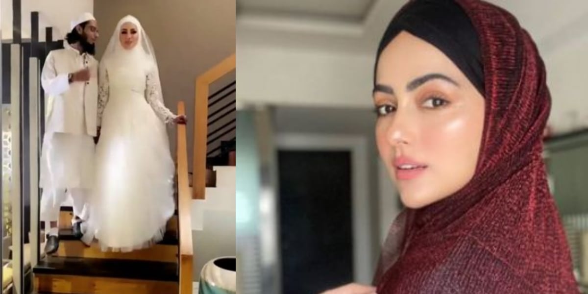 Sana Khan tied the knot