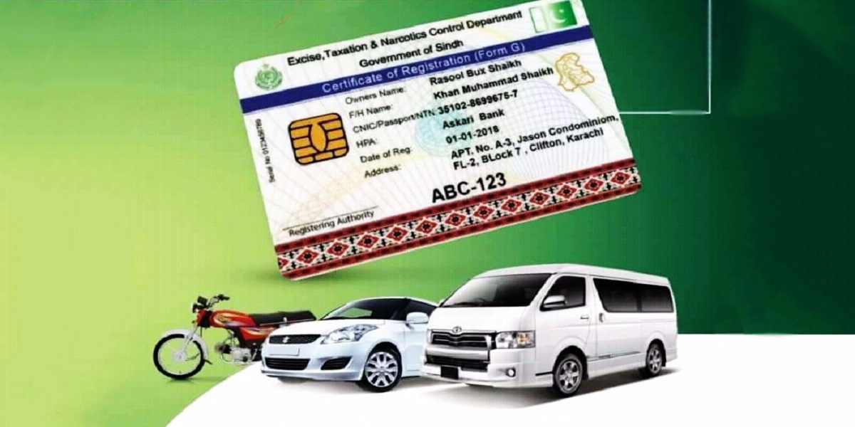 Smart card vehicle registration
