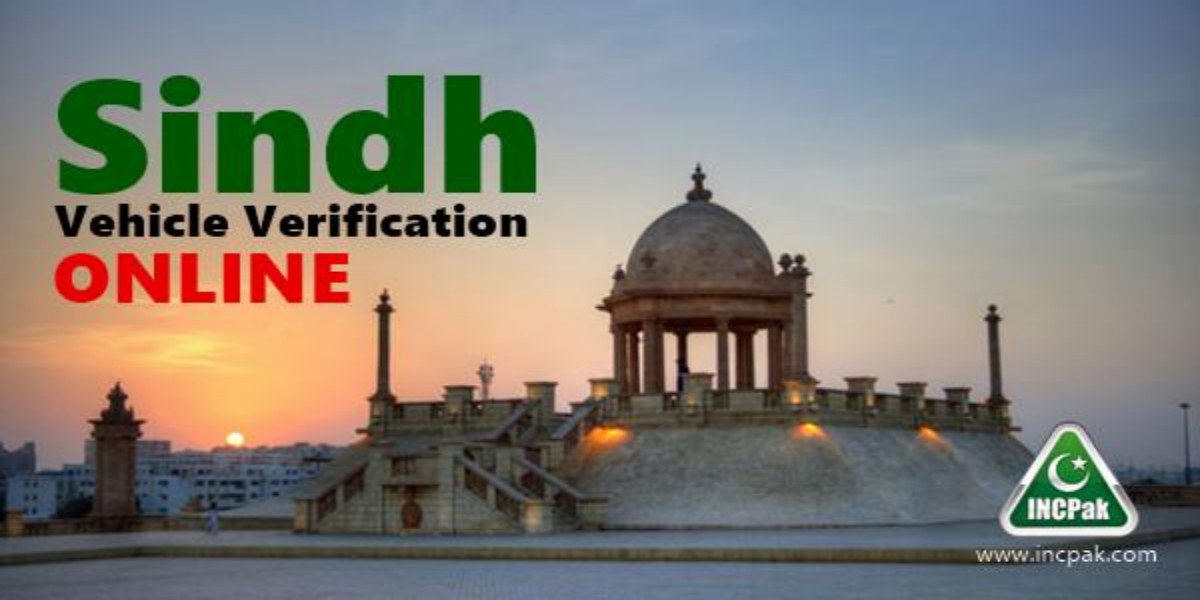 Verify Vehicles Online In Sindh