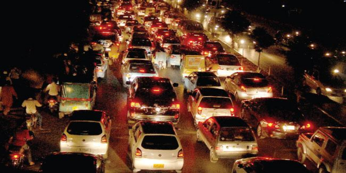 Karachi traffic