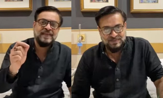 Aamir Liaquat Hussain Recovering From Coronavirus, Shares a Video Message