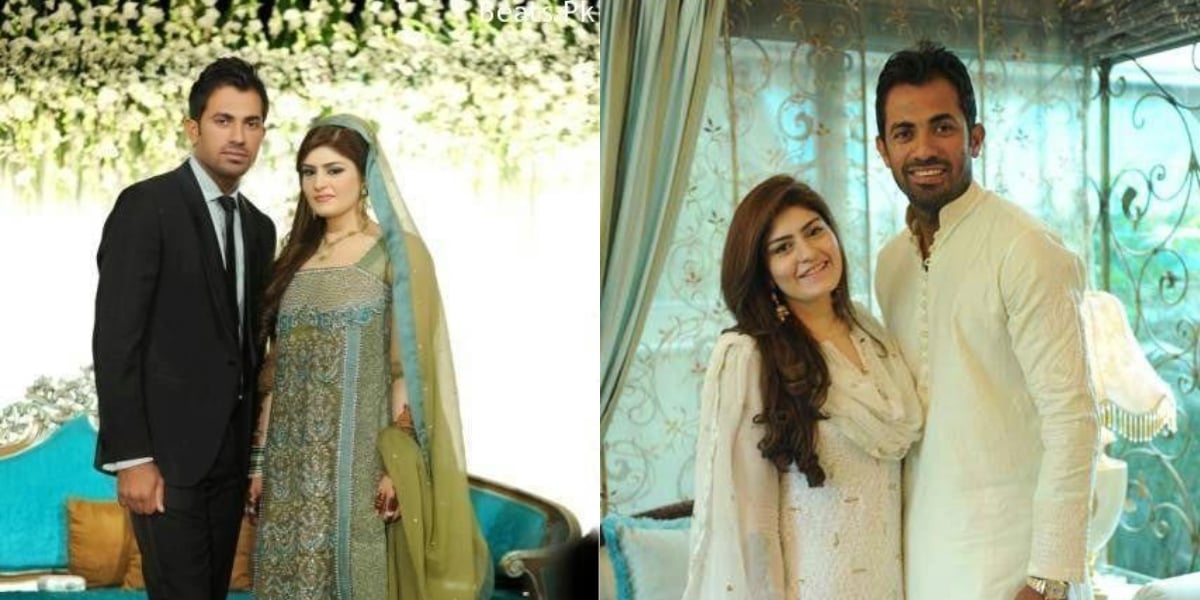 Wahab Riaz wedding anniversary