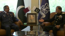 Naval Chief discuss maritime affairs with Commander Qatar Emiri Air Force